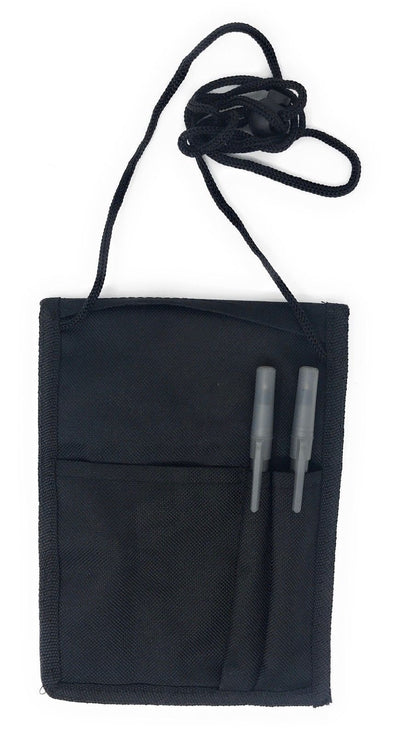 1 Dozen Conference Badge Id Card W/Pen Holders Shows Meetings Wholesale Bulk-Black-