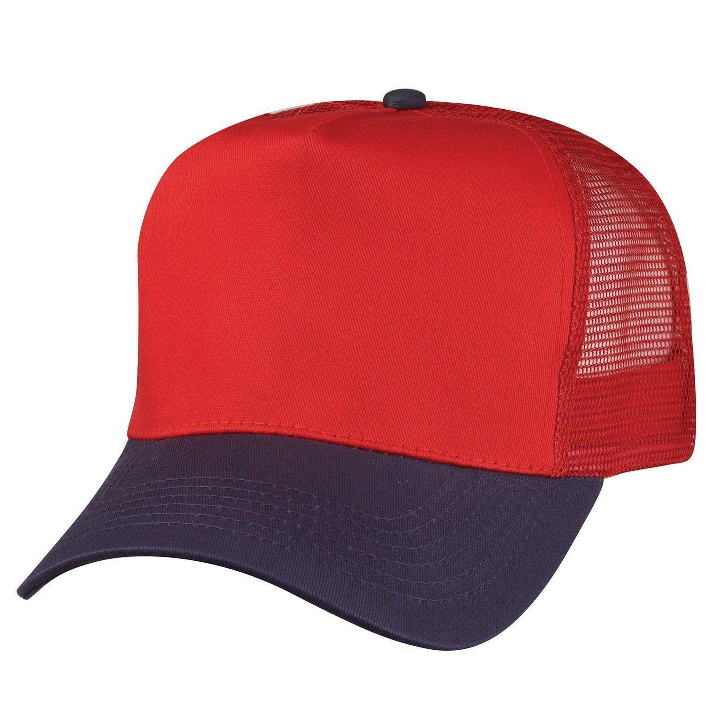1 Dozen Cotton Twill Baseball Mesh Trucker 5 Panel Hats Cap Wholesale Lot Bulk-