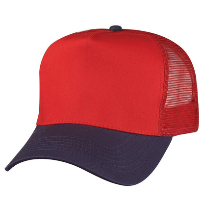 1 Dozen Cotton Twill Baseball Mesh Trucker 5 Panel Hats Cap Wholesale Lot Bulk-