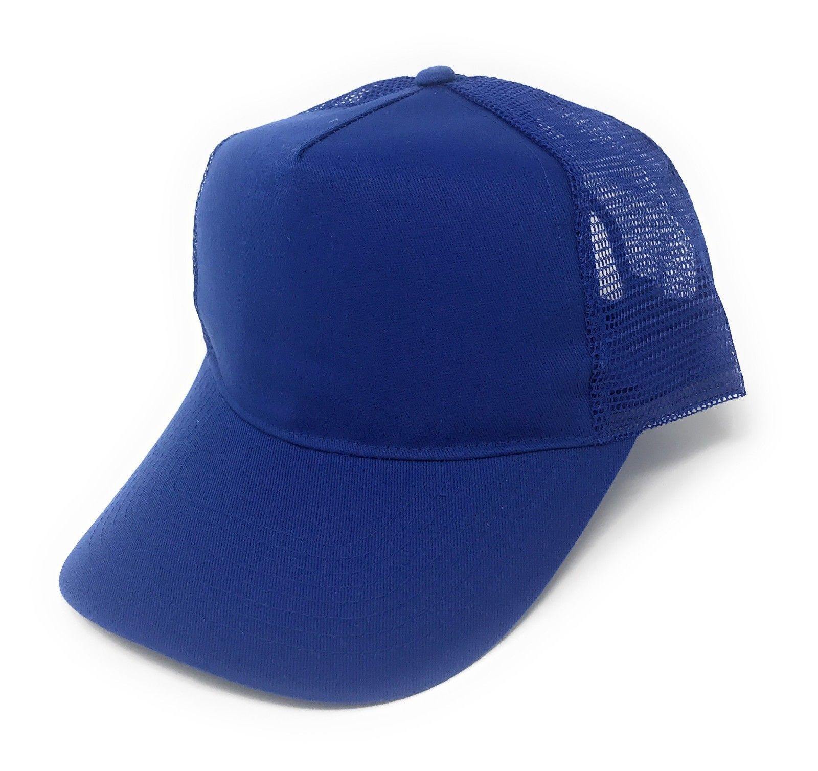 1 Dozen Cotton Twill Baseball Mesh Trucker 5 Panel Hats Cap Wholesale Lot Bulk-