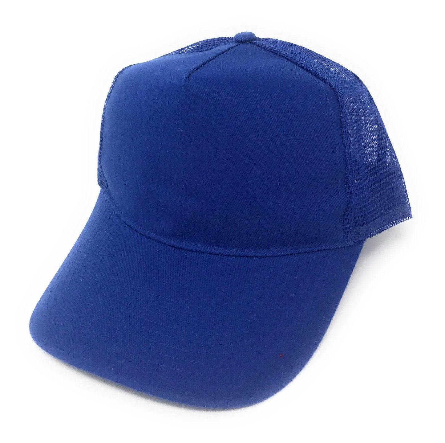 1 Dozen Cotton Twill Baseball Mesh Trucker 5 Panel Hats Cap Wholesale Lot Bulk-