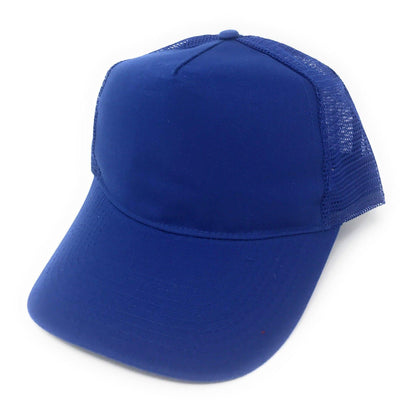 1 Dozen Cotton Twill Baseball Mesh Trucker 5 Panel Hats Cap Wholesale Lot Bulk-