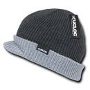 1 Dozen Cuglog Baekdui Beanies Ribbed Knit Cuffed Army Gi Visor Wholesale Lot Bulk- 2 image