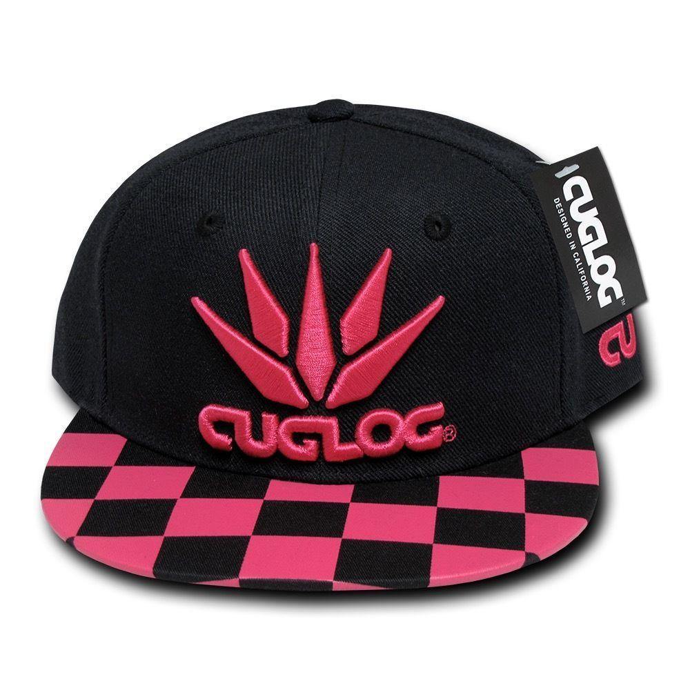 1 Dozen Cuglog Checker 6 Panel Retro Flat Bill Snapback Caps Hats Wholesale Bulk-