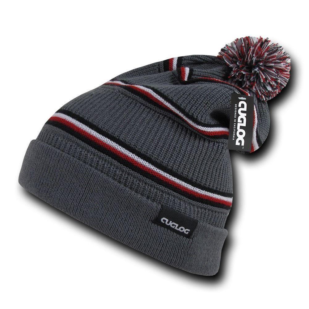 1 Dozen Cuglog Kinabalu Slouchy Cuffed Beanies Caps Hats Wholesale Lots-