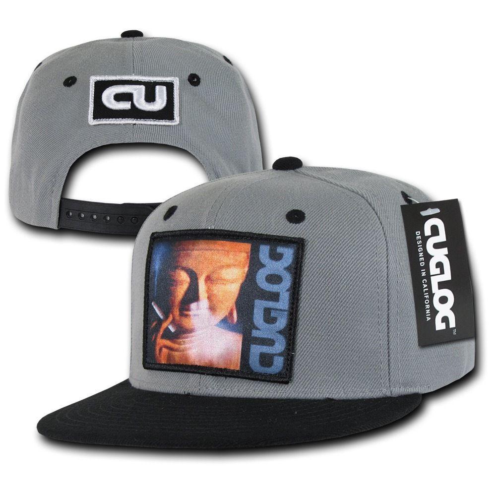 1 Dozen Cuglog Smoking Buddha Patch Flat Bill Snapback Caps Hats Wholesale Lots-
