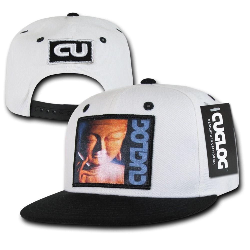 1 Dozen Cuglog Smoking Buddha Patch Flat Bill Snapback Caps Hats Wholesale Lots-