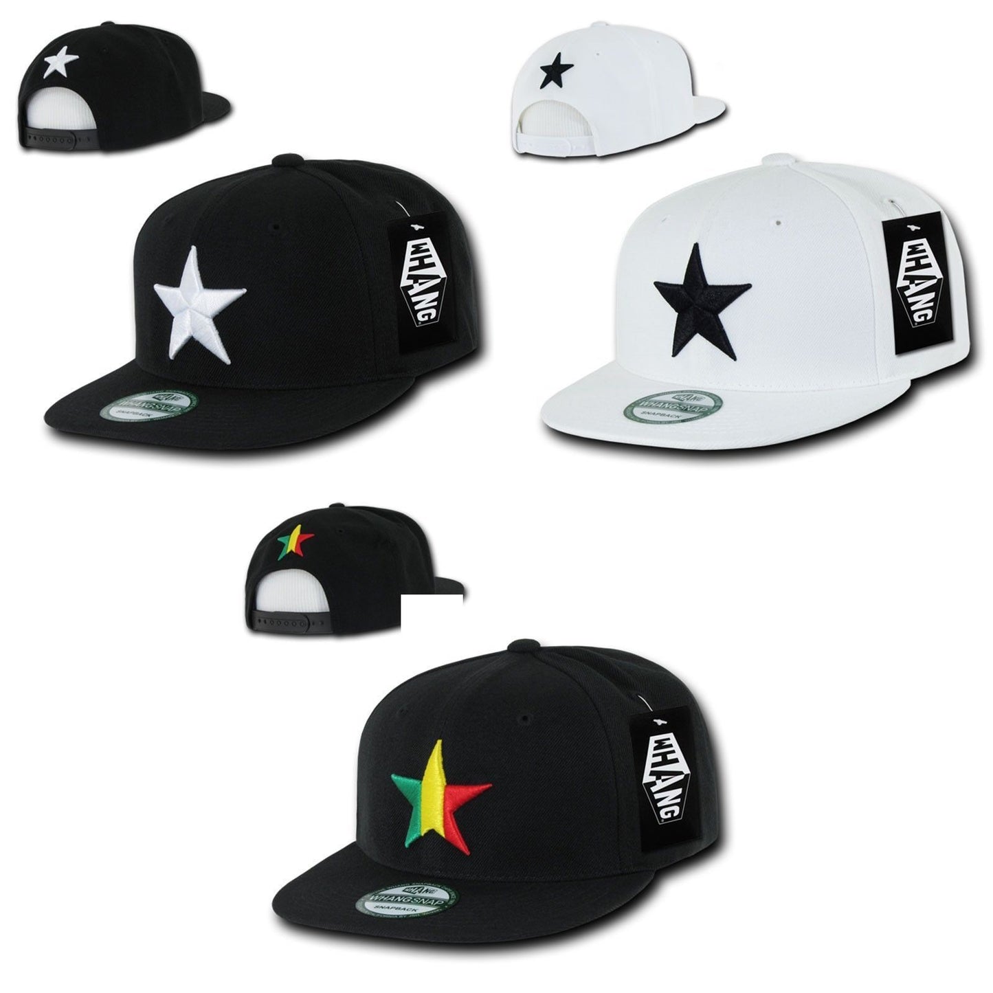 1 Dozen Dallas Lone Star Flat Bill Snapback Hats Caps Raggae Wholesale Lots-