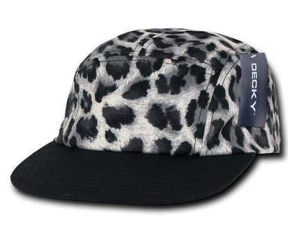 1 Dozen Decky 5 Panel Classic Racing Jockey Caps Hats Animal Print Wholesale Bulk-