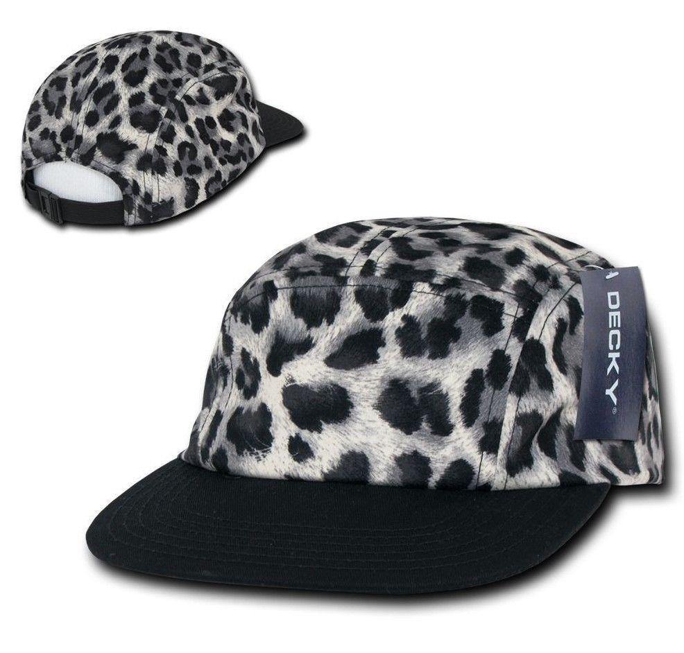 1 Dozen Decky 5 Panel Classic Racing Jockey Caps Hats Animal Print Wholesale Bulk-