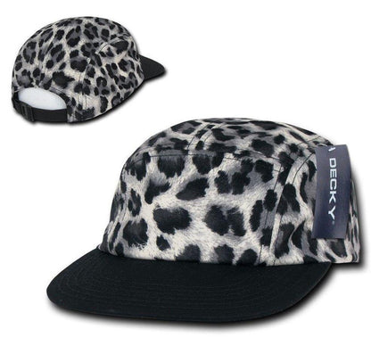 1 Dozen Decky 5 Panel Classic Racing Jockey Caps Hats Animal Print Wholesale Bulk-