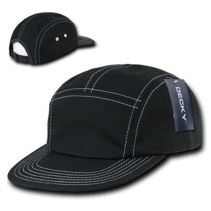1 Dozen Decky 5 Panel Contra-Stitch 5 Panel Racing Jockey Biker Hats Wholesale-