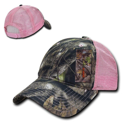 1 Dozen Decky 6 Panel Camouflage Hybricam Trucker Hats Caps Wholesale Lots-