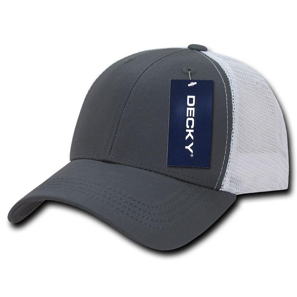 1 Dozen Decky 6 Panel Low Crown Mesh Golf Dad Caps Hats Wholesale Lots!!-