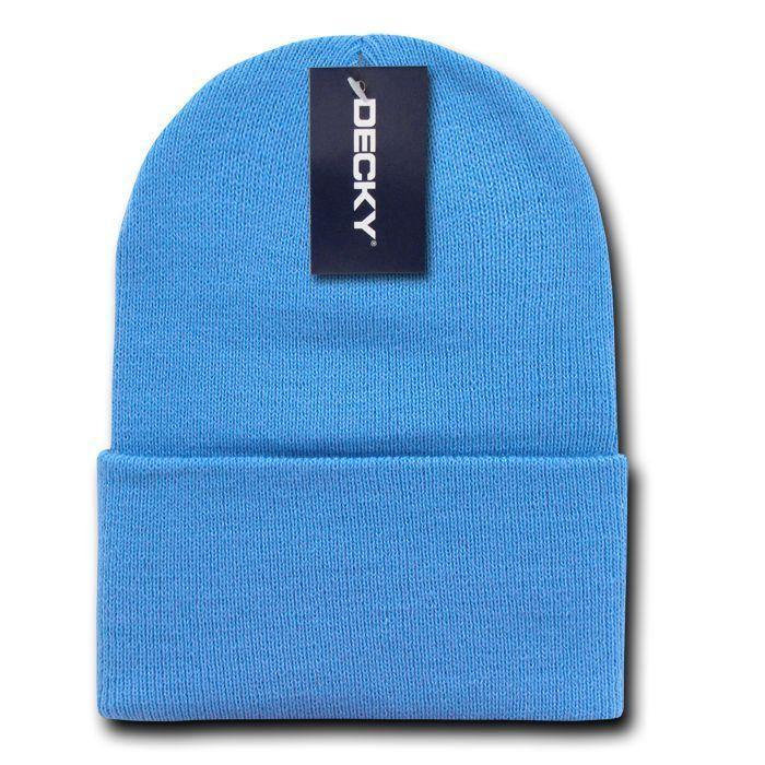 1 Dozen Decky Beanies Cuffed Knit Ski Snowboard Skull Winter Wholesale-