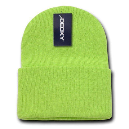 1 Dozen Decky Beanies Cuffed Knit Ski Snowboard Skull Winter Wholesale-