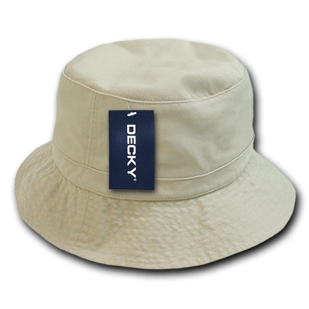 1 Dozen Decky Fisherman'S Bucket Washed Chino Twill Hat Hats Cotton Wholesale-