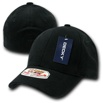 1 Dozen Decky Fitall Flex Fitted Baseball Dad Caps Hats Wholesale Lots-