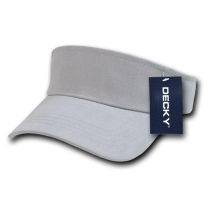 1 Dozen Decky Golf Tennis Summer Sun Visor Visors 100% Cotton Kids Boys Girls-