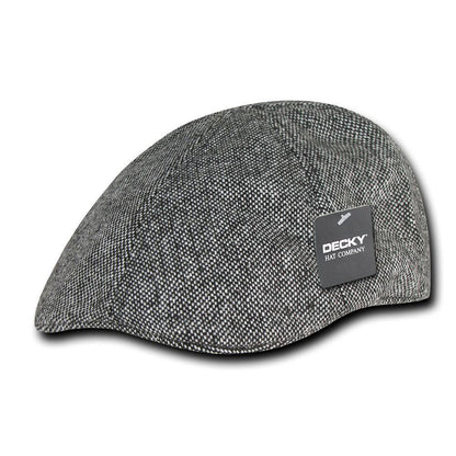 1 Dozen Decky Melton Woven Wool Ivy 6 Panel Hats Caps Warm Ski Wholesale Bulk-