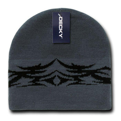 1 Dozen Decky Tribal Design Beanies Caps Hats Knitted Ski Skull Winter Wholesale-