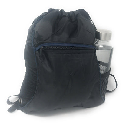 1 Dozen Drawstring Backpack Rucksack Totes Sack Pack Bags Light Weight Wholesale Lot Bulk-