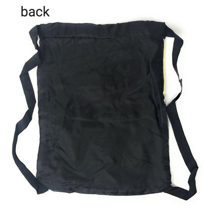 1 Dozen Drawstring Backpack Rucksack Totes Sack Pack Bags Light Weight Wholesale Lot Bulk-