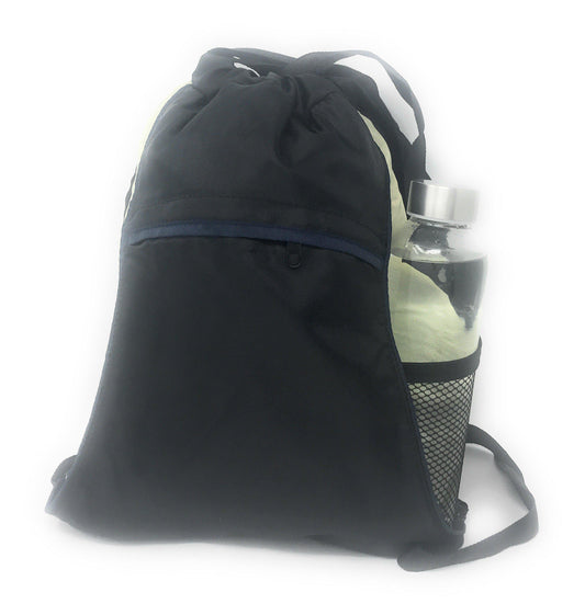 1 Dozen Drawstring Backpack Rucksack Totes Sack Pack Bags Light Weight Wholesale Lot Bulk-