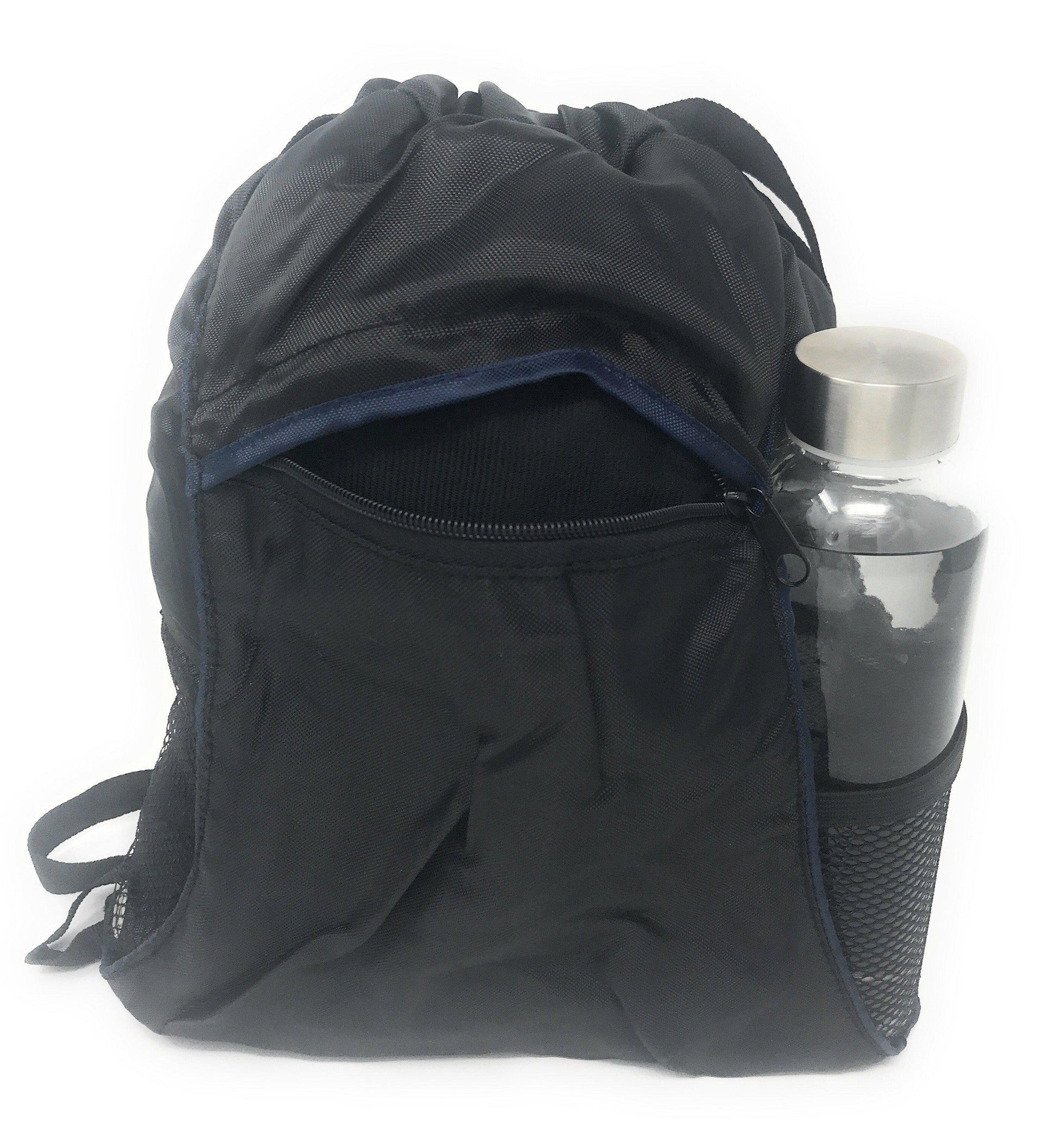 1 Dozen Drawstring Backpack Rucksack Totes Sack Pack Bags Light Weight Wholesale Lot Bulk-