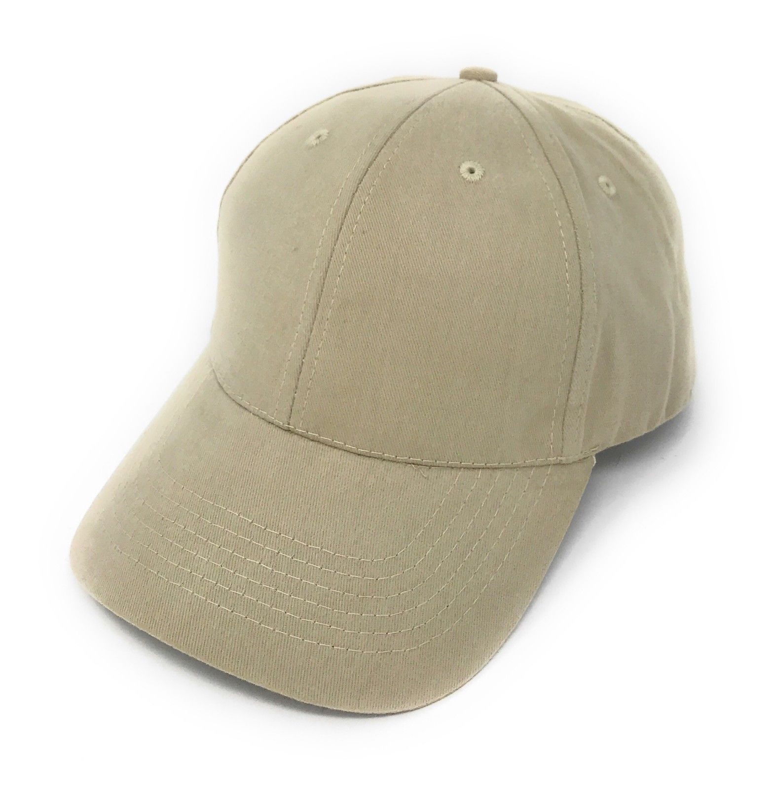 1 Dozen Fine Brushed Cotton 6 Panel Low Crown Baseball Caps Hats Wholesale Bulk-