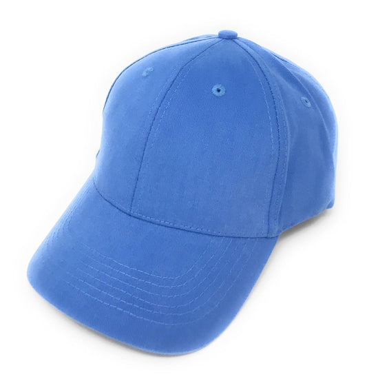 1 Dozen Fine Brushed Cotton 6 Panel Low Crown Baseball Caps Hats Wholesale Bulk-