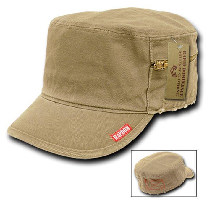 1 Dozen Flat Top Zipper Bdu Fatigue Cadet Military Fitted Caps Hats Wholesale Lots-