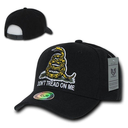 1 Dozen Gadsden Flag Don'T Tread On Me Snake Tea Party Baseball Caps Wholesale Lots-
