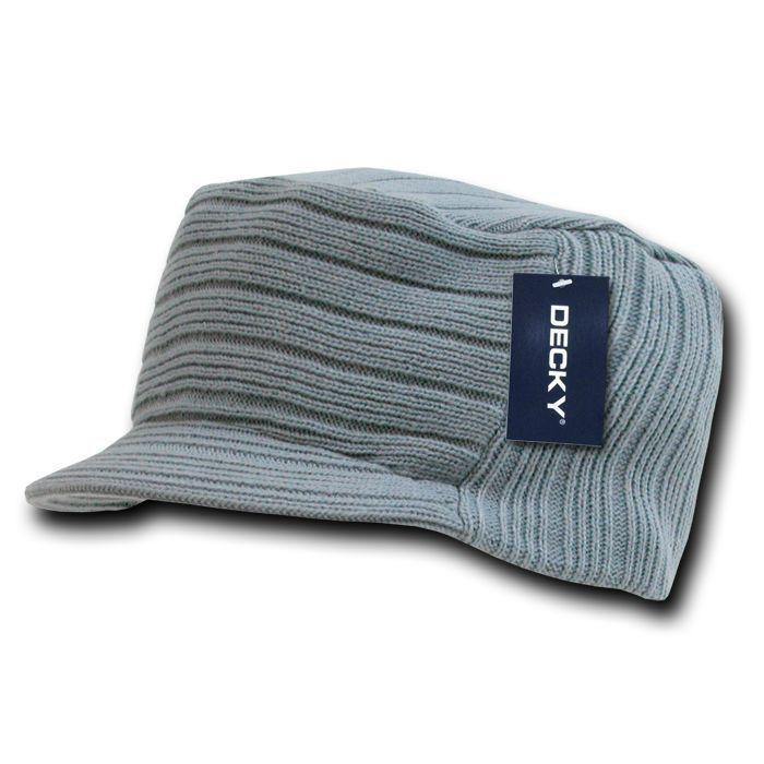 1 Dozen Gi Cadet Army Military Flat Top Beanies Caps Hats Visor Wholesale-