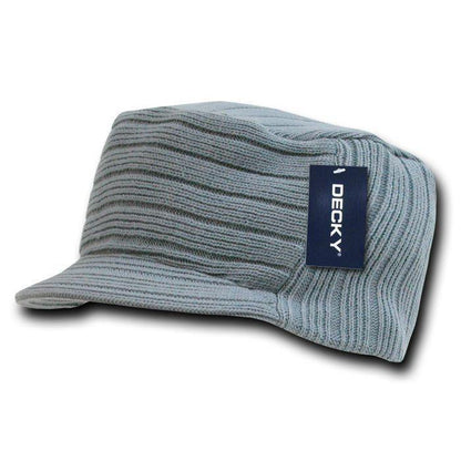 1 Dozen Gi Cadet Army Military Flat Top Beanies Caps Hats Visor Wholesale-