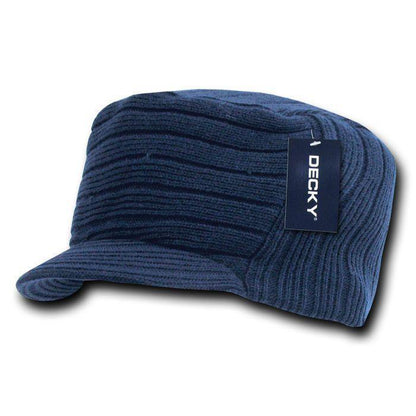 1 Dozen Gi Cadet Army Military Flat Top Beanies Caps Hats Visor Wholesale-