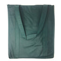 1 Dozen Reusable Grocery Shopping Totes Bags Hook & Loop Closure 14X16inch Wholesale Bulk-Dark Green-