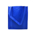 1 Dozen Reusable Grocery Shopping Totes Bags Hook & Loop Closure 14X16inch Wholesale Bulk-Royal-