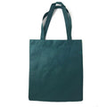 1 Dozen Grocery Shopping Tote Bags Recycled Eco Friendly Wholesale Bulk 15inch-Dark Green-