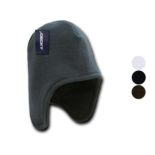 1 Dozen Helmet Beanie Beanies Winter Fleece-Lined Ear Flap Ski Snow Wholesale-