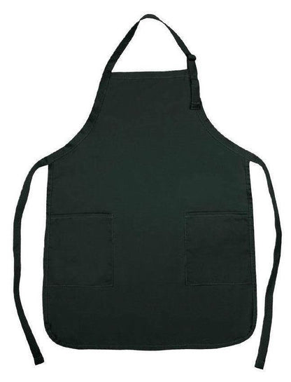 1 Dozen Full Adult Size Bib Aprons With 2 Waist Pockets Plain Solid Colors Kitchen Cook Chef Waiter Crafts Garden Wholesale Bulk-BLACK-