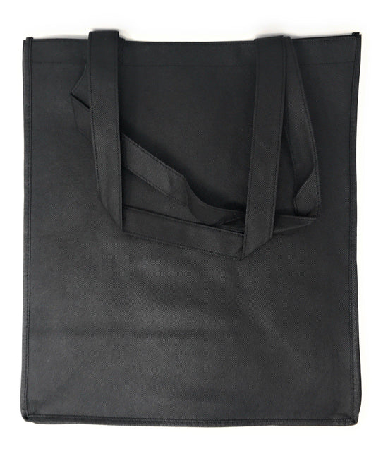 1 Dozen Large Grocery Shopping Bags Reusable Totes Gasset Wholesale Lot Bulk-