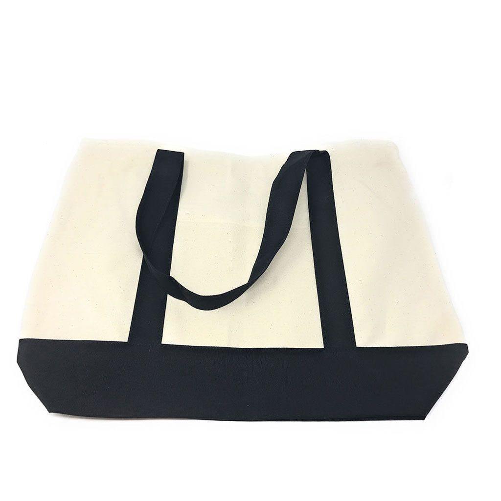 1 Dozen Large Shopping Bag Reusable Cotton Canvas Beach Tote 22inch x 16inch Wholesale-