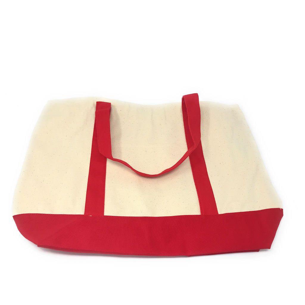 1 Dozen Large Shopping Bag Reusable Cotton Canvas Beach Tote 22inch x 16inch Wholesale-