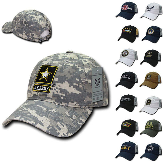 1 Dozen Law Enforcement Military Army Fire Emt Air Force Caps Hats Wholesale-