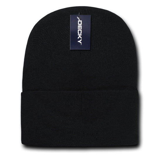 1 Dozen Made In USA / American Beanies Caps Long Cuffed Watch Ski Wholesale Lot-