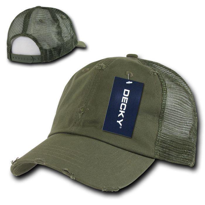1 Dozen Mesh Washed 6 Panel Cotton Baseball Trucker Cap Caps Hat Hats Wholesale-