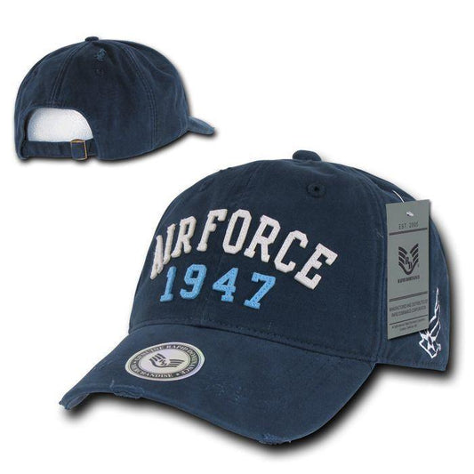 1 Dozen Military Vintage Washed Cotton Polo Distressed Baseball Hats Wholesale Lots-