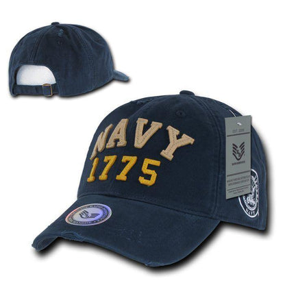 1 Dozen Military Vintage Washed Cotton Polo Distressed Baseball Hats Wholesale Lots-