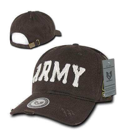 1 Dozen Military Vintage Washed Cotton Twill Polo Distresse Hats Caps Wholesale Lots-